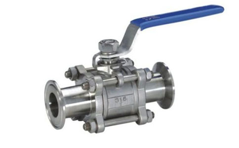 Q81F-16三片式卡箍球閥